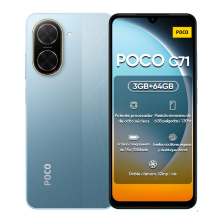 Xiaomi Poco C71 4G 64 Go Bleu - Neuf