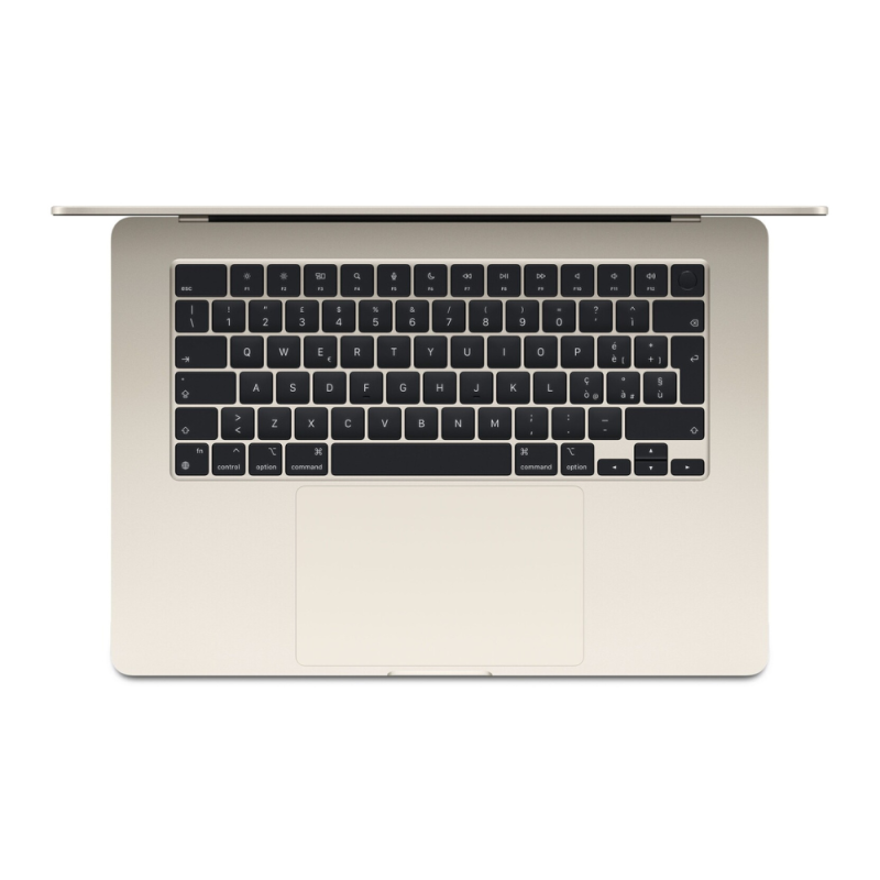 MacBook Air 15" MC6K4T/A - 24Go/512Go SSD - Apple M4 - Lumière Stellaire - Neuf - QWERTY · Smarty Paris