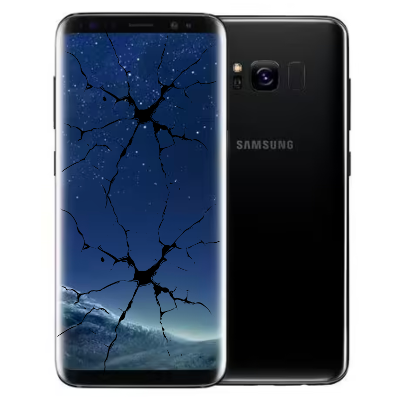 Samsung Galaxy S8 64 Go - Noir (Ecran, Vitre Arrière et Bouton Volume Cassé) — Reconditionné Garanti 12 mois · Smarty Paris