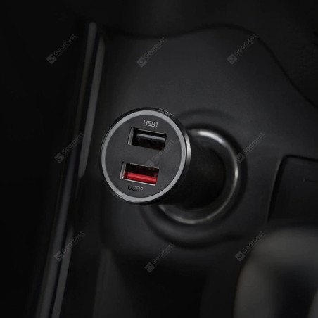 Chargeur Allume-Cigare Xiaomi 37 W Noir (Orig | Smarty Paris