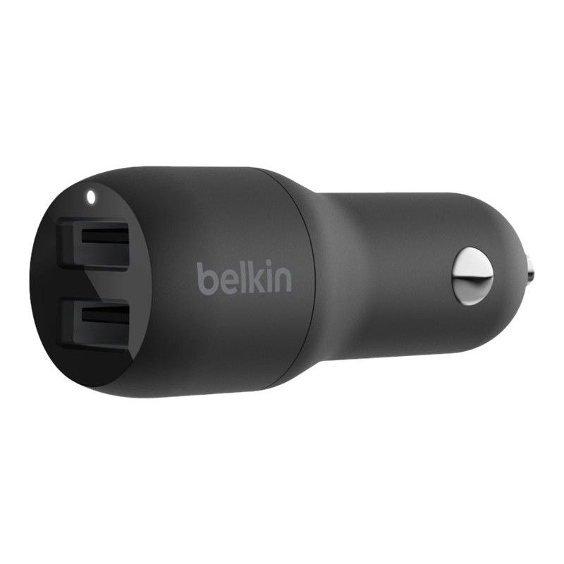 Chargeur Allume-Cigare BELKIN 2 Ports USB 24W - CCB001BTBK — Belkin · Smarty Paris 18e