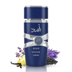 Eau de Parfum Lattafa Asad Zanzibar - pour homme - 100ml · Smarty Paris Beauté