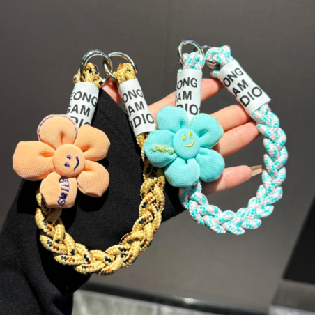 Lanière de Téléphone Portable Courte Tressée | Smarty Paris 