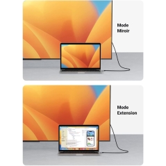 Adaptateur Type-C / HDMI 4K Nylon Tréssé - UGREEN 70444 — Ugreen · Smarty Paris 18e