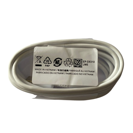 Câble Type-C / Type-C Samsung EP-DX310JWE 3A | Smarty Paris 
