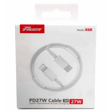 Câble Lightning / Type-C 27W FASR FS-P431 - 1 | Smarty Paris