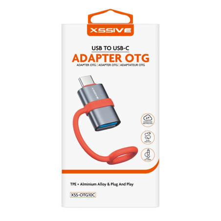 Adaptateur OTG USB/USB-C XSSIVE XSS-OTG10C | Smarty Paris 18