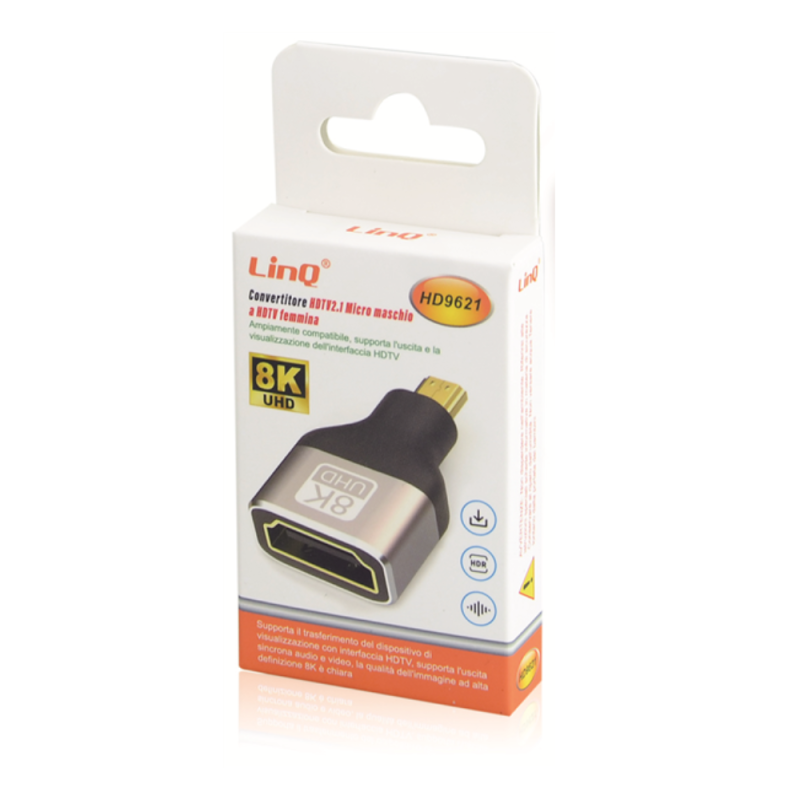 Adaptateur MICRO USB vers HD LinQ HD9621 — LinQ · Smarty Paris 18e