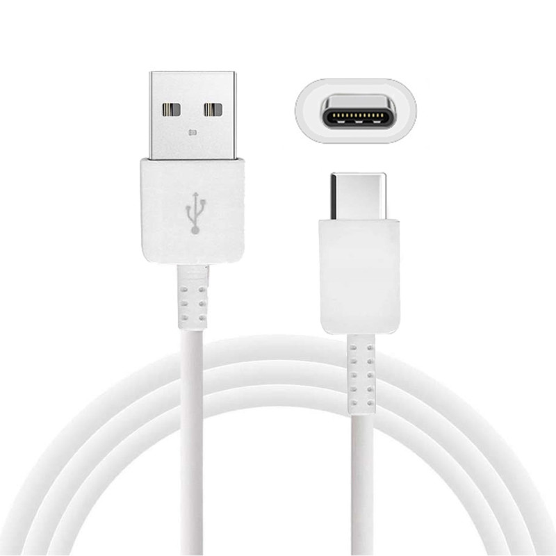 Câble Type-C / USB-A Chargement Rapide Samsung EP-DW700CWE - 1.5M - Blanc(Vrac) — Samsung · Smarty Paris 18e