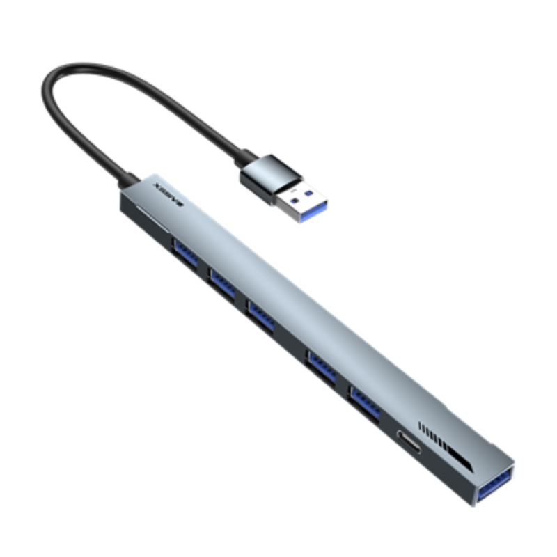Adaptateur 7-en-1 USB HUB/USB-A XSSIVE XSS-HUB15 — Accessoire · Smarty Paris 18e