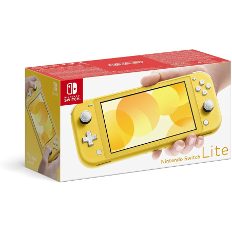 Console Switch Lite Nintendo Jaune (Prise Jap | Smarty Paris