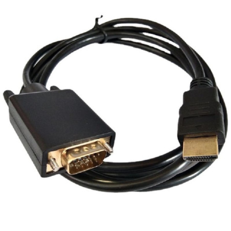 Câble HDMI / VGA - 1080P HDMI mâle vers VGA mâle - 1.8M — ECO · Smarty Paris 18e