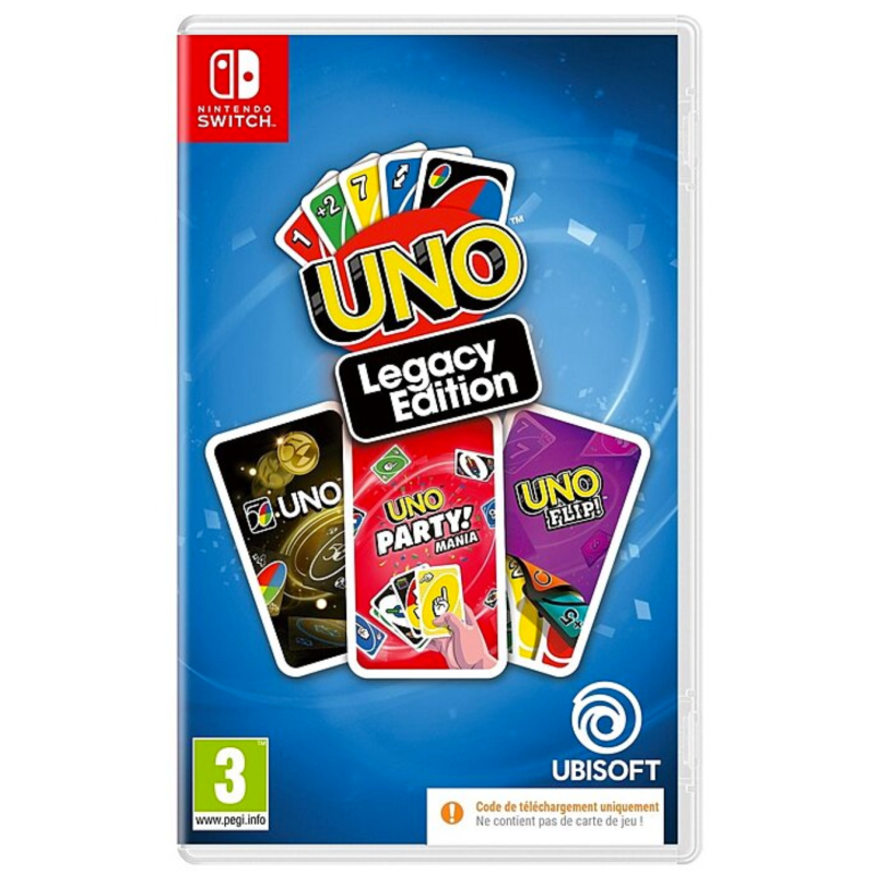 Jeux Nintendo Switch Uno Legacy Edition · Smarty Paris