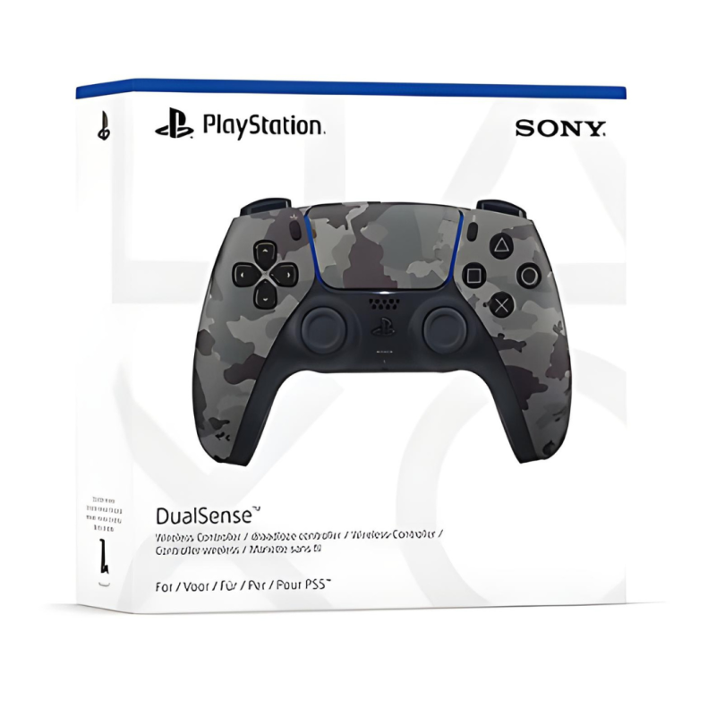 Manette Sans Fil SONY Dualsense pour PS5 - Gris Camouflage · Smarty Paris