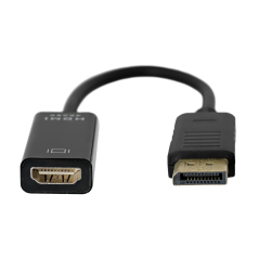 Adaptateur DisplayPort male vers HDMI femelle - HDTV 4K - Noir — ECO · Smarty Paris 18e