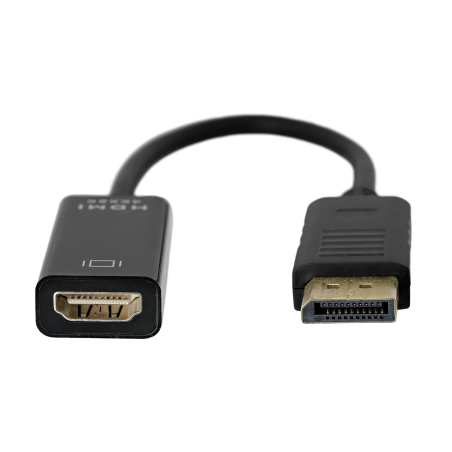 Adaptateur DisplayPort male vers HDMI femelle - HDTV 4K - Noir — ECO · Smarty Paris 18e