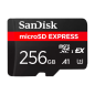 Carte mémoire SanDisk microSD Express A1 UHS-I E UHS-II 210MB/s pour Switch 2 - 256 Go — Accessoire · Smarty Paris 18e