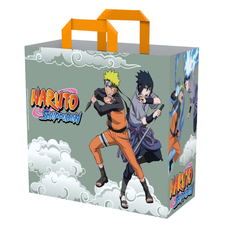 Shopping Tote Bag Konix Naruto Shippuden – Grey