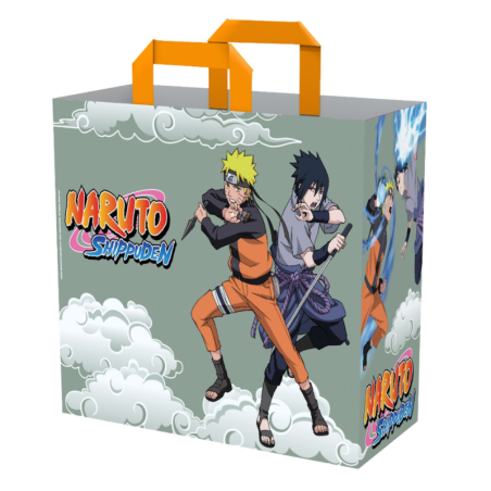 Shopping Tote Bag Konix Naruto Shippuden – Grey