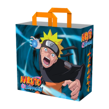 Sac cabas Konix Naruto Shippuden bleu | Smarty