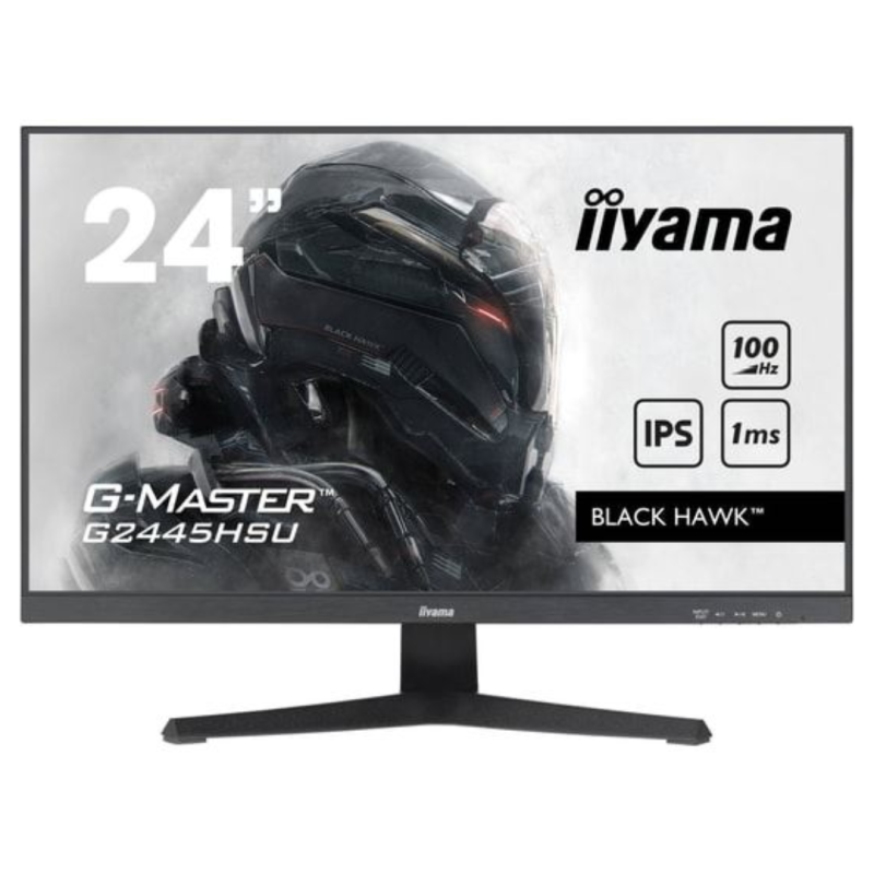 Écran PC Gamer IIYAMA G-Master Black Hawk 24" Full HD Noir mat