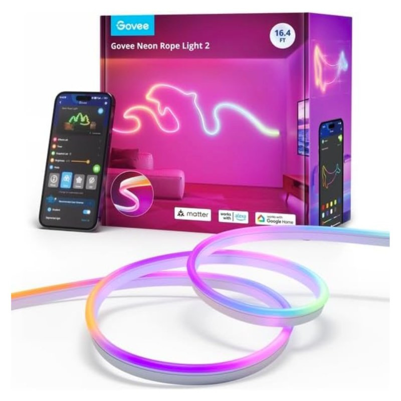 Corde lumineuse Govee Neon Strip – 5 m Corde lumineuse Govee Neon Strip – 5 m