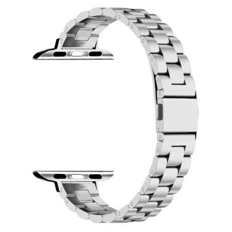 Bracelet Wave pour Apple Watch - Acier Inoxyd | Smarty Paris
