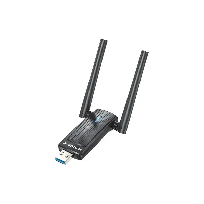 Adaptateur WiFi 6 USB Dual Band 1800 Mbps Xssive XSS-WSTK01 — Accessoire · Smarty Paris 18e