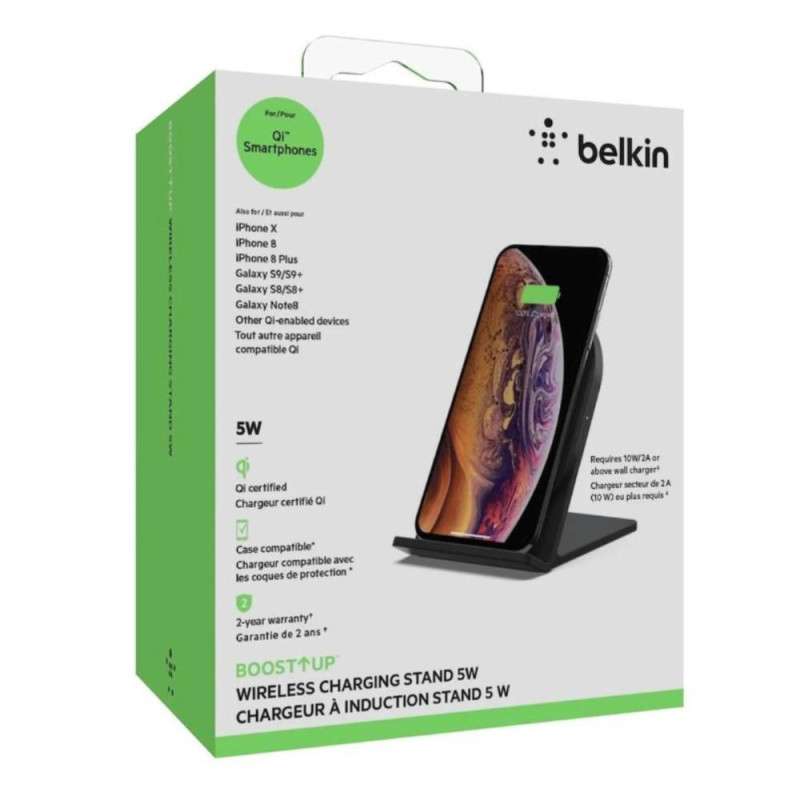 Chargeur sans fil Belkin Boost up Compatible Qi — Belkin · Smarty Paris 18e