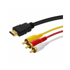 Câble HDMI Mâle / 3 RCA Mâles 1.5m LinQ HD-AV994 — LinQ · Smarty Paris 18e