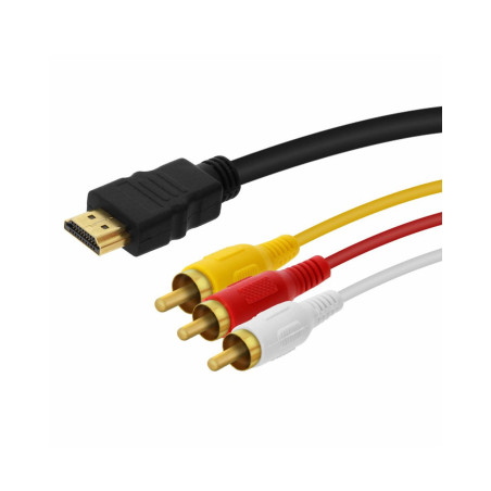 Câble HDMI Mâle / 3 RCA Mâles 1.5m LinQ HD-AV994 — LinQ · Smarty Paris 18e
