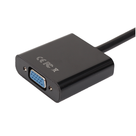Adaptateur DVI-D mâle vers VGA femelle 15cm - Noir — ECO · Smarty Paris 18e