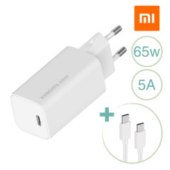 Kit Chargeur Xiaomi HyperCharge Combo USB Avec Câble Type-C 67 W Blanc BHR9465EU — Xiaomi Ecosystem · Smarty Paris 18e · Smarty 