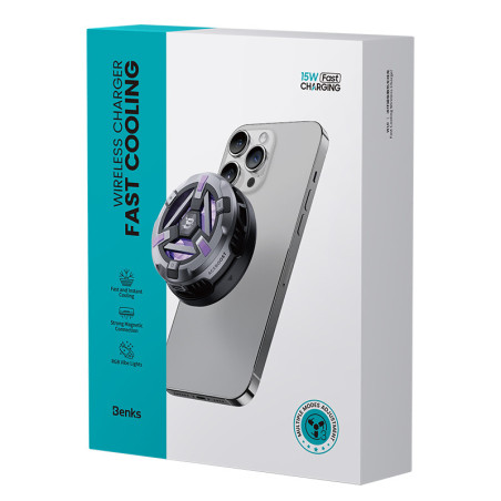 Chargeur Sans Fil MagClap™ Biliz Cooling Benk | Smarty Paris