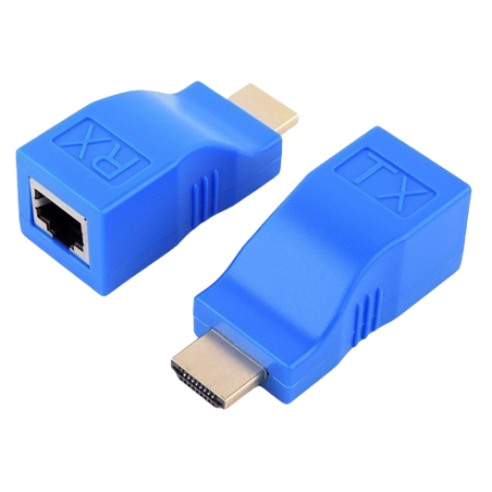 Adaptateur réseau CAT-5e / 6 vers HDMI — ECO · Smarty Paris 18e