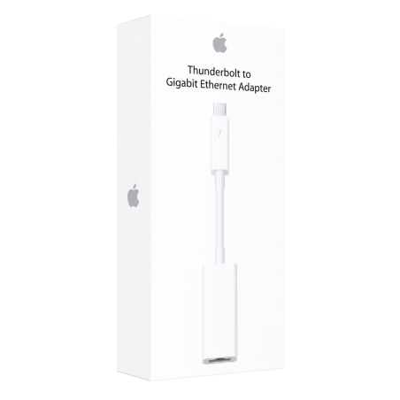 Adaptateur Thunderbolt / Ethernet Gigabit MD463ZM/A (Apple) — Apple · Smarty Paris 18e