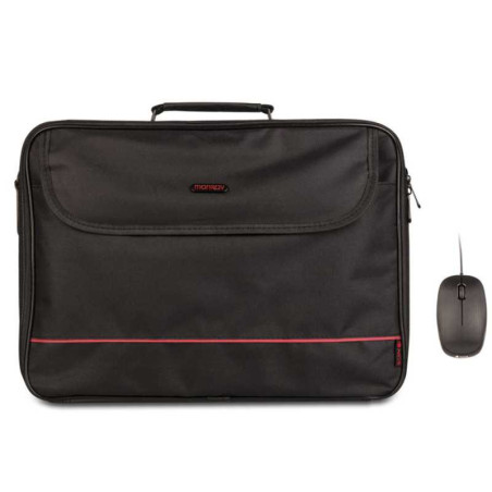 Laptop bag and mouse kit NGS Bureau Kit 15.6" – Black