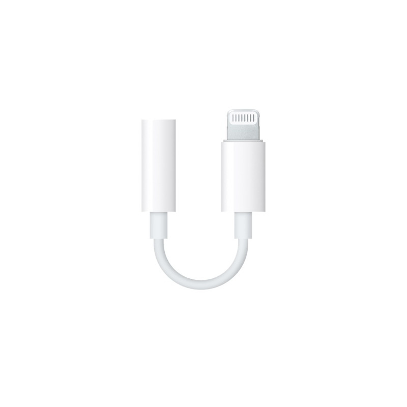 Adaptateur Lightning / Jack 3,5 mm MMX62ZM/A - Retail Box (Apple) — Apple · Smarty Paris 18e