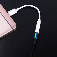 Adaptateur écouteur Lightning / Jack 3.5mm AG | Smarty Paris