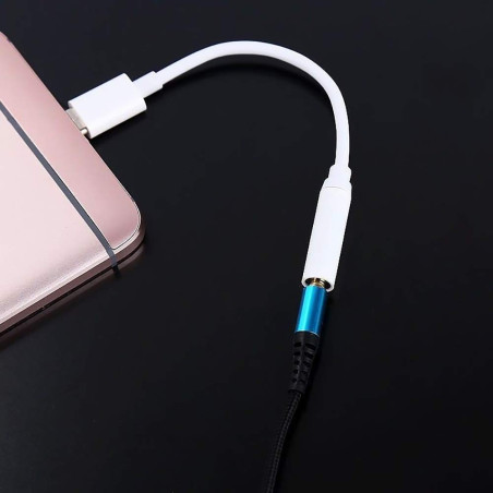 Adaptateur écouteur Lightning / Jack 3.5mm AG | Smarty Paris