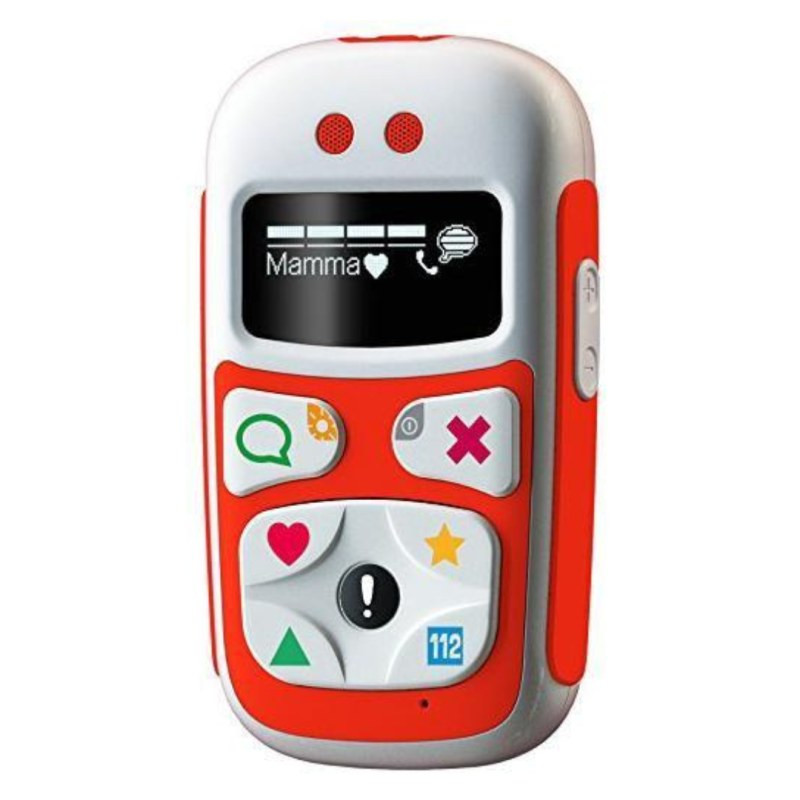 Jouet smartphone Giomax U10 – 2G, GPS, double bande, rouge