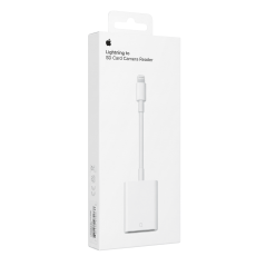 Adaptateur Lightning / Lecteur de carte SD MJYT2ZM/A - Retail box (Apple) — Apple · Smarty Paris 18e