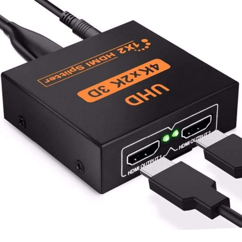 Répartiteur HDMI 1 en 2 sorties (Prise US) — ECO · Smarty Paris 18e