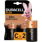 Pile Alcaline LR14/MN1400 Duracell Plus Power x 2pcs — Duracell · Smarty Paris 18e