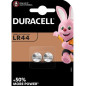 Piles Boutons Alcalines DURACELL LR44 76A/A76/V13GA x 2pc — Duracell · Smarty Paris 18e