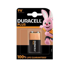 Pile Alcaline 9V / 6LR61 Duracell Plus | Smarty Paris 18e