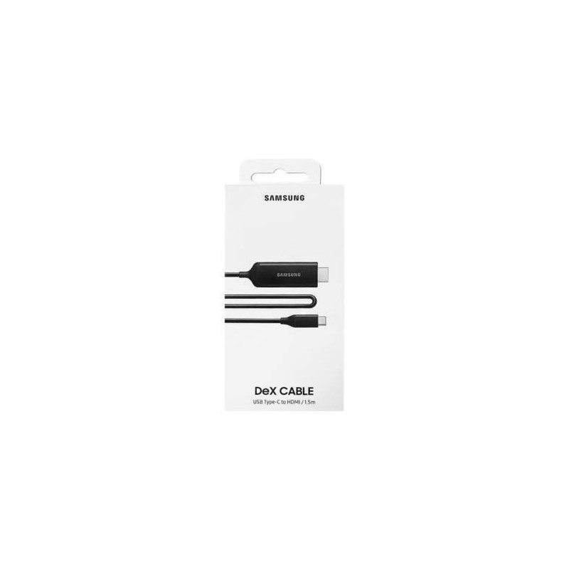 Câble HDMI/USB-C pour mode Dex et Screenmirroring - Noir - 1.5m - EE-I3100FBEGWW - Retail Box (Sam… — Samsung · Smarty Paris 18e