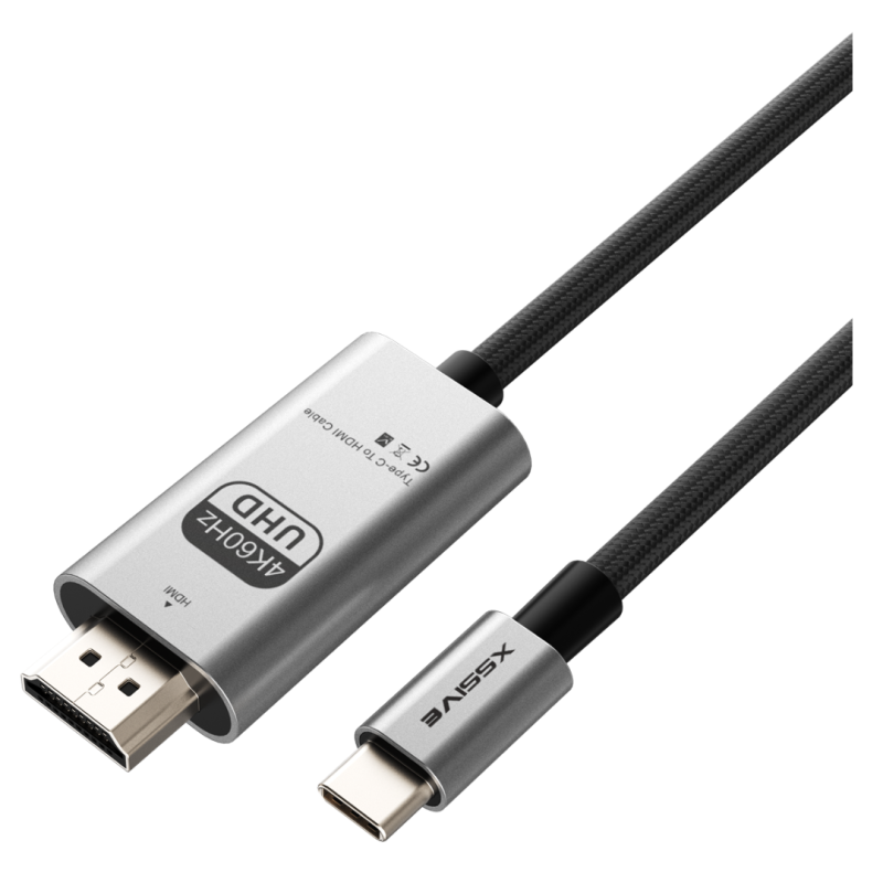 Adaptateur USB-C vers HDMI Mâle XSSIVE - XSS-HD05 - 2M — Accessoire · Smarty Paris 18e