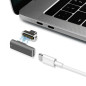 Adaptateur Magnétique Type C MacBook 20Pins Jusqu'à 100W 10Gbp / s - Silver — ECO · Smarty Paris 18e