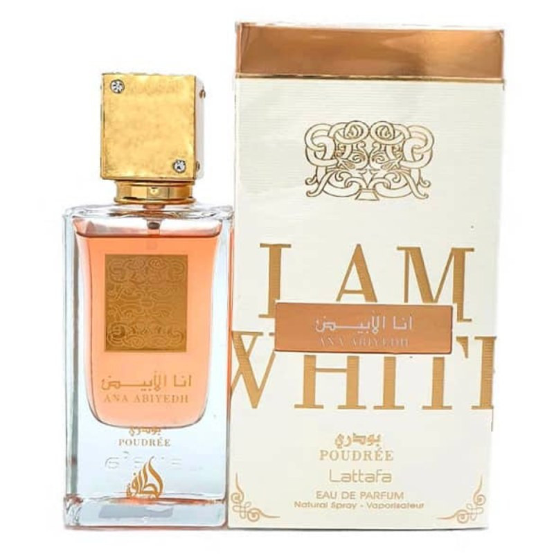 Lattafa parfum Ana Abiyedh Poudrée – 60 ml